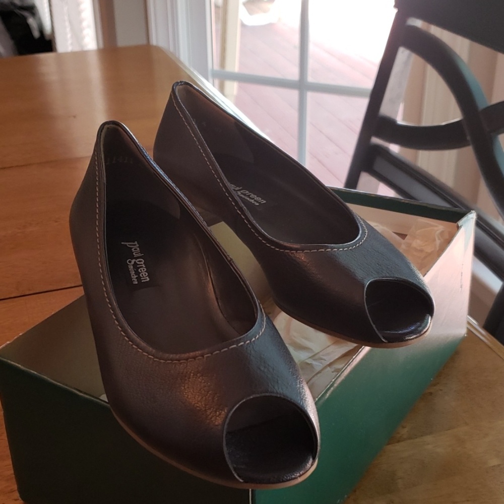 Paul Green Black Nap Shoe